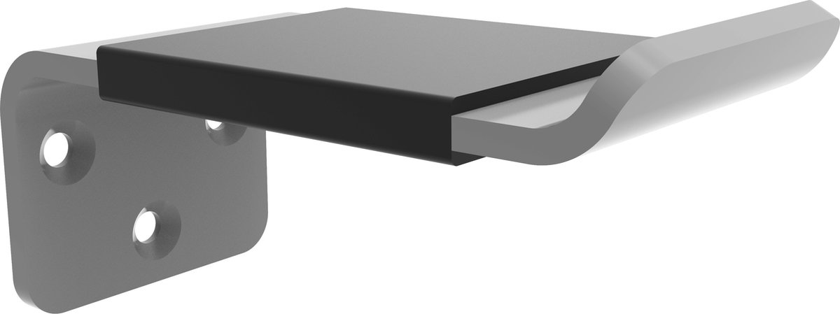 Multibrackets - Muurbeugel voor hoofdtelefoon - Koptelefoon ophangbeugel - zilver