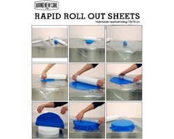 BrandNewCake Roll Out Sheets-hulpmiddel taartbekleding 70x70