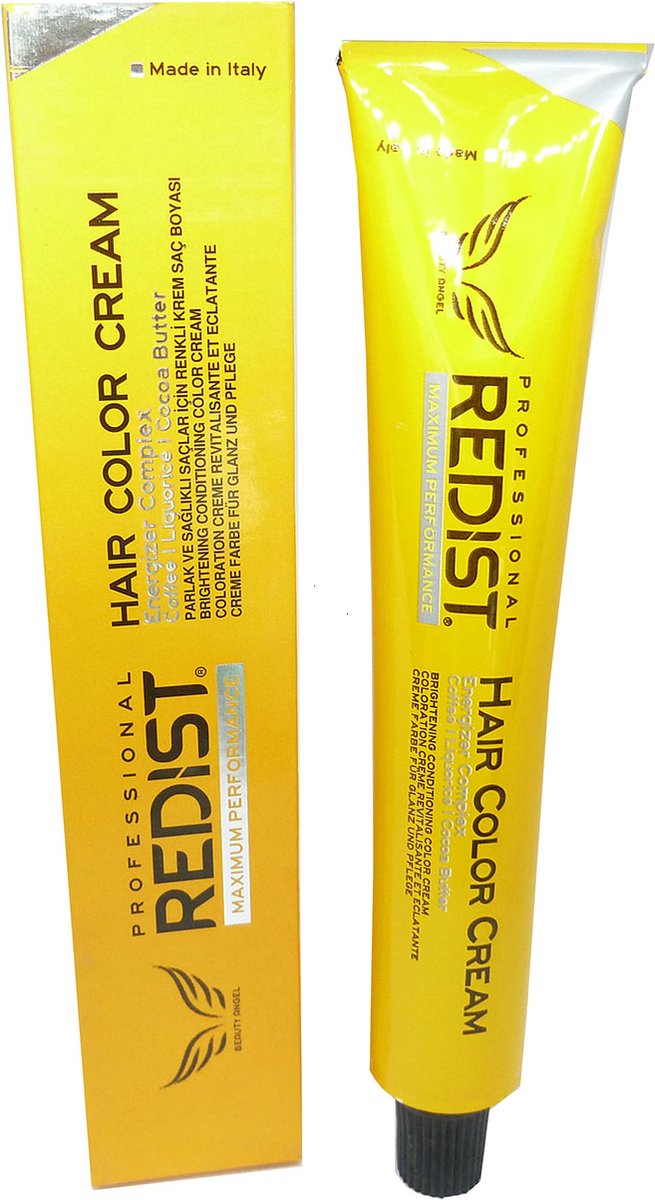 Redist Maximum Performace Hair Color Cream Haarkleuring permanente kleuring 60ml - 11/3 Golden Superlightner / Superaufheller Gold