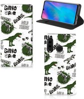 Hoesje maken geschikt voor Huawei P30 Lite New Edition Dinosaurus