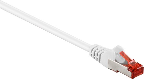 Goobay 111182 - Câble UTP Cat 6 - RJ45 - 50 cm - blanc