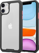 geschikt voor Apple iPhone 12 Mini - 5.4 inch full protection case - zwart