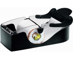 MikaMax Easy Sushi Maker – Zelf Sushi Maken – Sushi Roller – Inclusief 6 Recepten – Compact – Vaatwasserbestendig – 20x10x7 cm