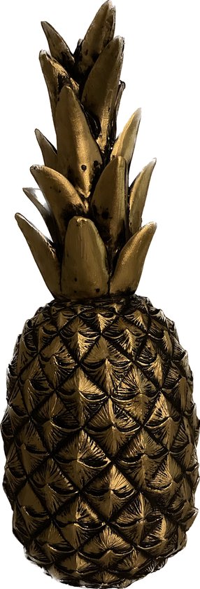 Ananas - kleur Brons Ananas - Decoratief - Beeld - Staand - Wonen - Woon  accessoire -... | bol.com