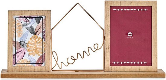 Homedecoration fotolijst Amsterdam, zwart mat, 32 x 47,5 cm, kunststof frame met 1 mm kunstglas, onbreekbaar, glashelder
