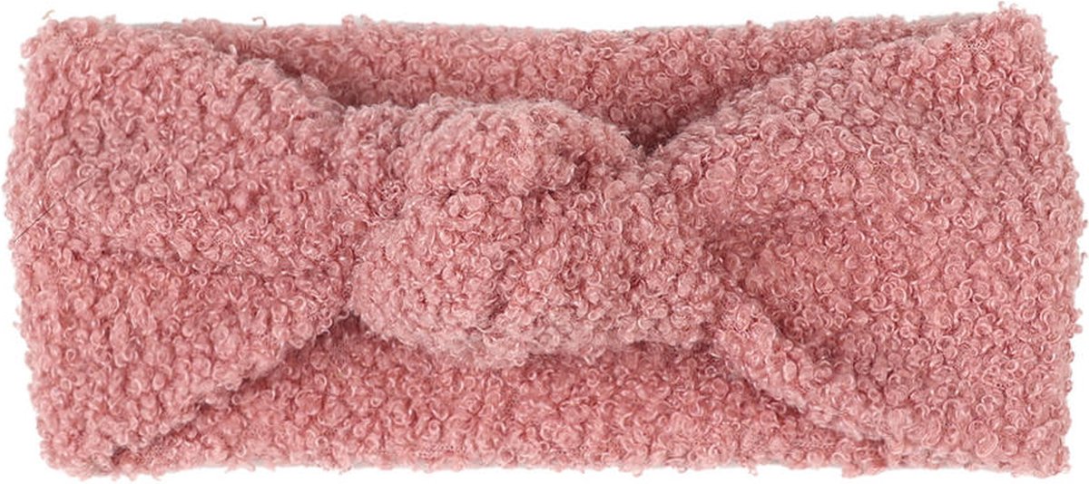 Without Lemon - Teddy Hoofdband - Haarband - Strikje - Teddy Bow - Winter - Meisjes - Baby - Roze