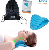 Alpha Focus Nekstretcher - Massagekussen voor Nekpijn- Nekmassage Apparaat - Nekkussen - Nek stretcher - Voor Nek en Rugklachten.