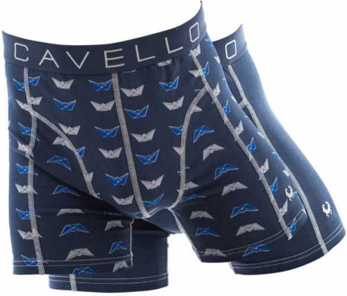 Cavello 2- pack heren boxershort Plane - M - Blauw