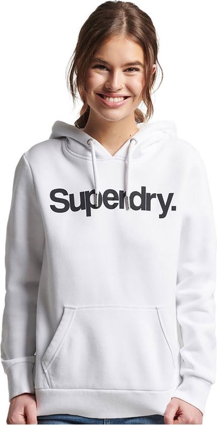 SUPERDRY Cl Ub Hooded Femme - White Brilliant - XL