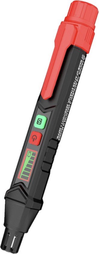 Gedsffati Gas- en Koolmonoxidemelder met Stekker voor Thuis, Gasmelder Koolmonoxidedetector voor Huis, Gasdetector voor Brandbaar Gas voor Aardgas LPG Methaan Propaan Butaan, Zwart, HD08-G
