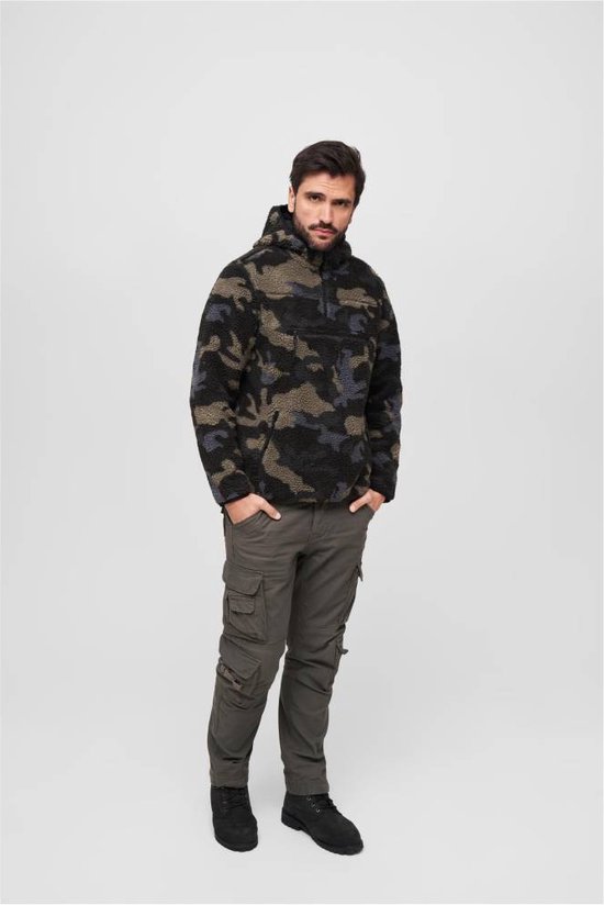 BRANDIT Teddy Worker Veste Homme / Dark Camo - M