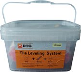 Starterset - Tegel Levelling Systeem - Nivelleersysteem - 100 stuks - 1,5mm