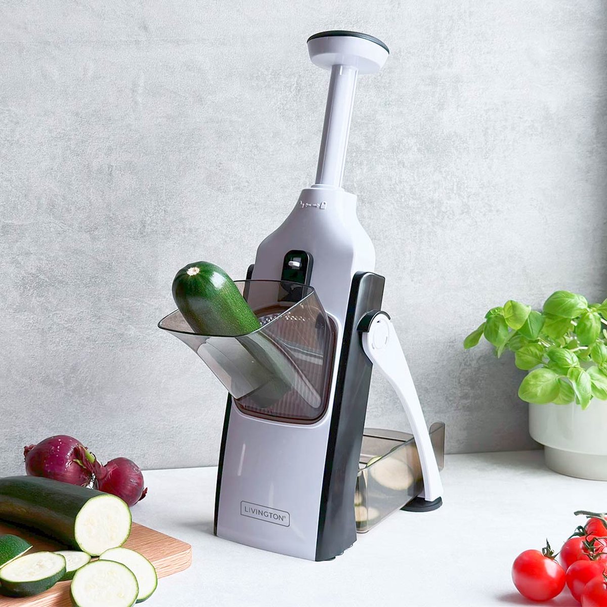 Machine de découpe universelle Livington TurboCut - machine à couper les  légumes avec