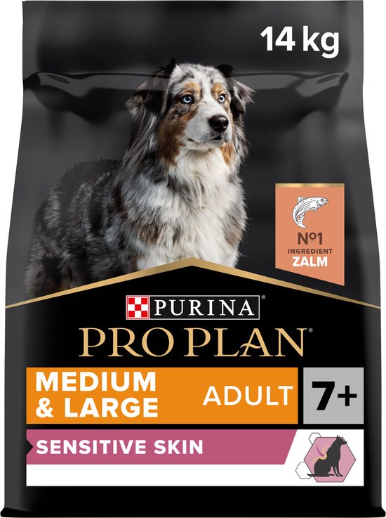 Pro Plan Dog Adult Medium / Large 7+ Sensitive Skin – 14 KG
