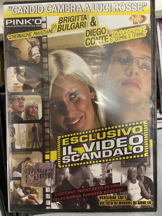 Dvd Pink'O Schandaal Video Luci Rosse - Brigitta Bulgari ( SOFTE VERSIE)