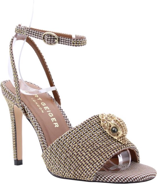 Talons Hauts Kurt Geiger Bretelles Taille 39 - Neuf Avec Petit Défaut (franges Manquantes)