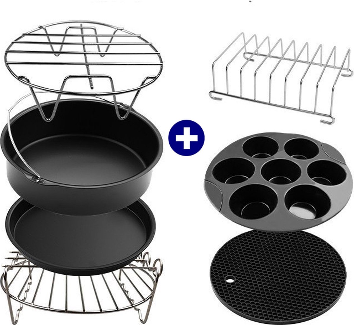 Flygoods Airfryer accessoires set Heteluchtfriteuse Accessoires