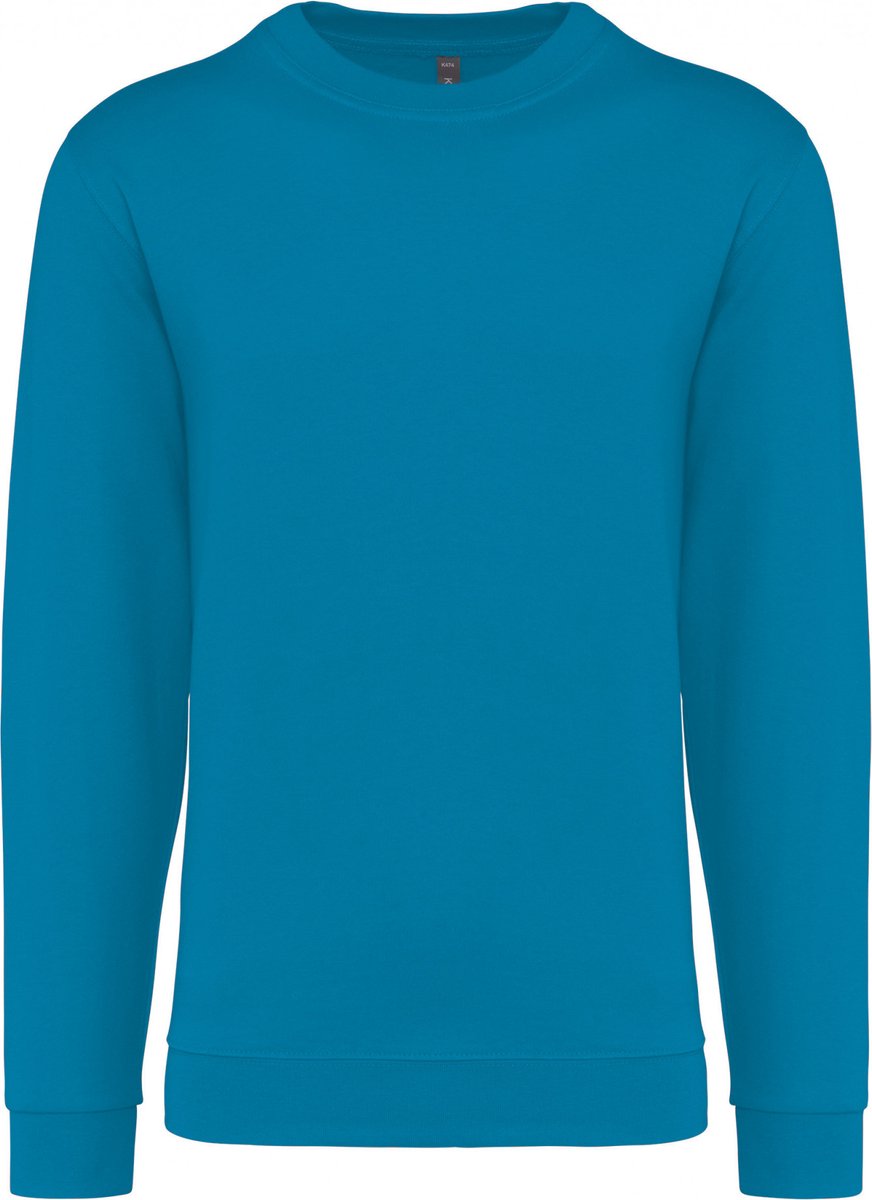 Kariban Sweater ronde hals K474 Tropical Blauw