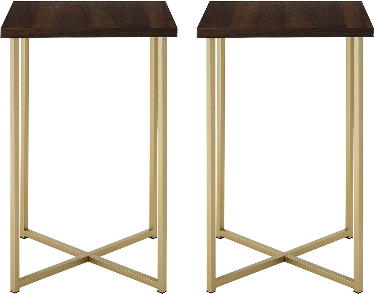 Relaxdays badkamerspiegel met plank, frame van walnotenhout, rechthoekig, HxBxD: 70 x 50 x 12 cm, wandspiegel hal, wit