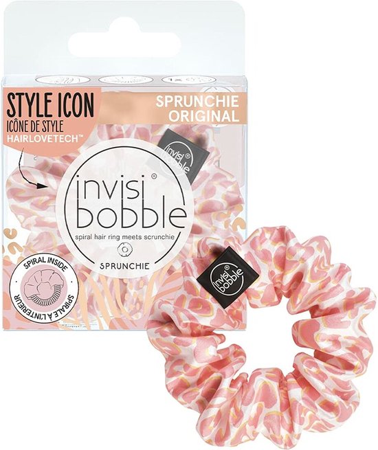 Haarband Invisibobble Urban Safari Roze