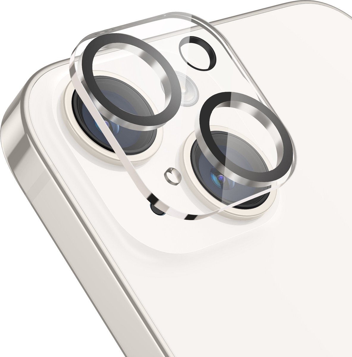 iPhone 13 / 13 Mini Camera Lens Protector - Eenvoudige Installatie - Camera Protector iPhone 13 - Gehard Glas - Screenprotector