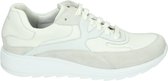 Durea 6272 H - Volwassenen Lage sneakers - Kleur: Wit/beige - Maat: 40.5