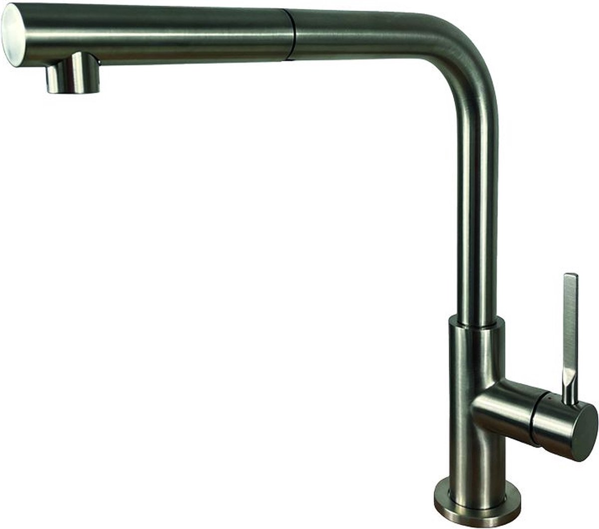 Newform Maki keukenkraan rvs-look 71825