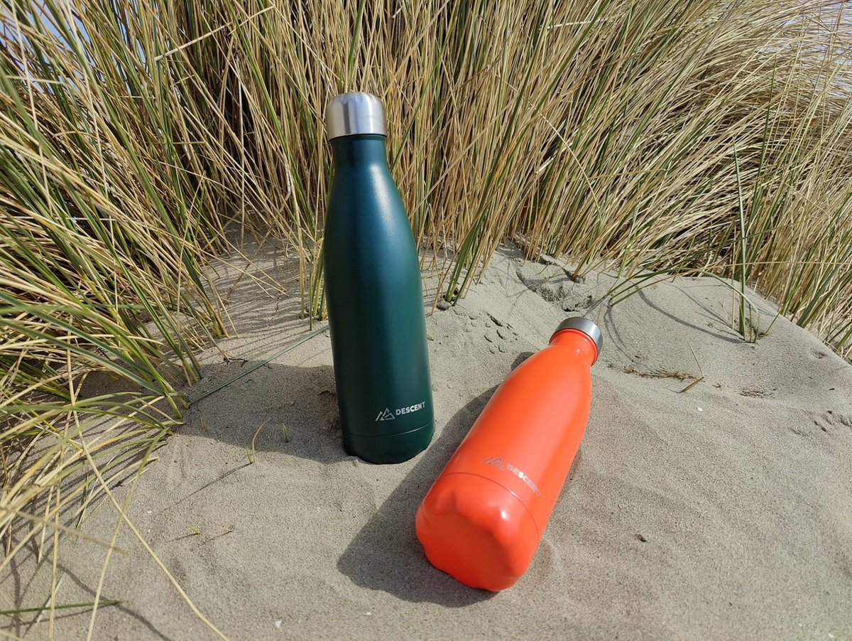 Descent - RVS - Waterfles - Thermos - Geïsoleerd