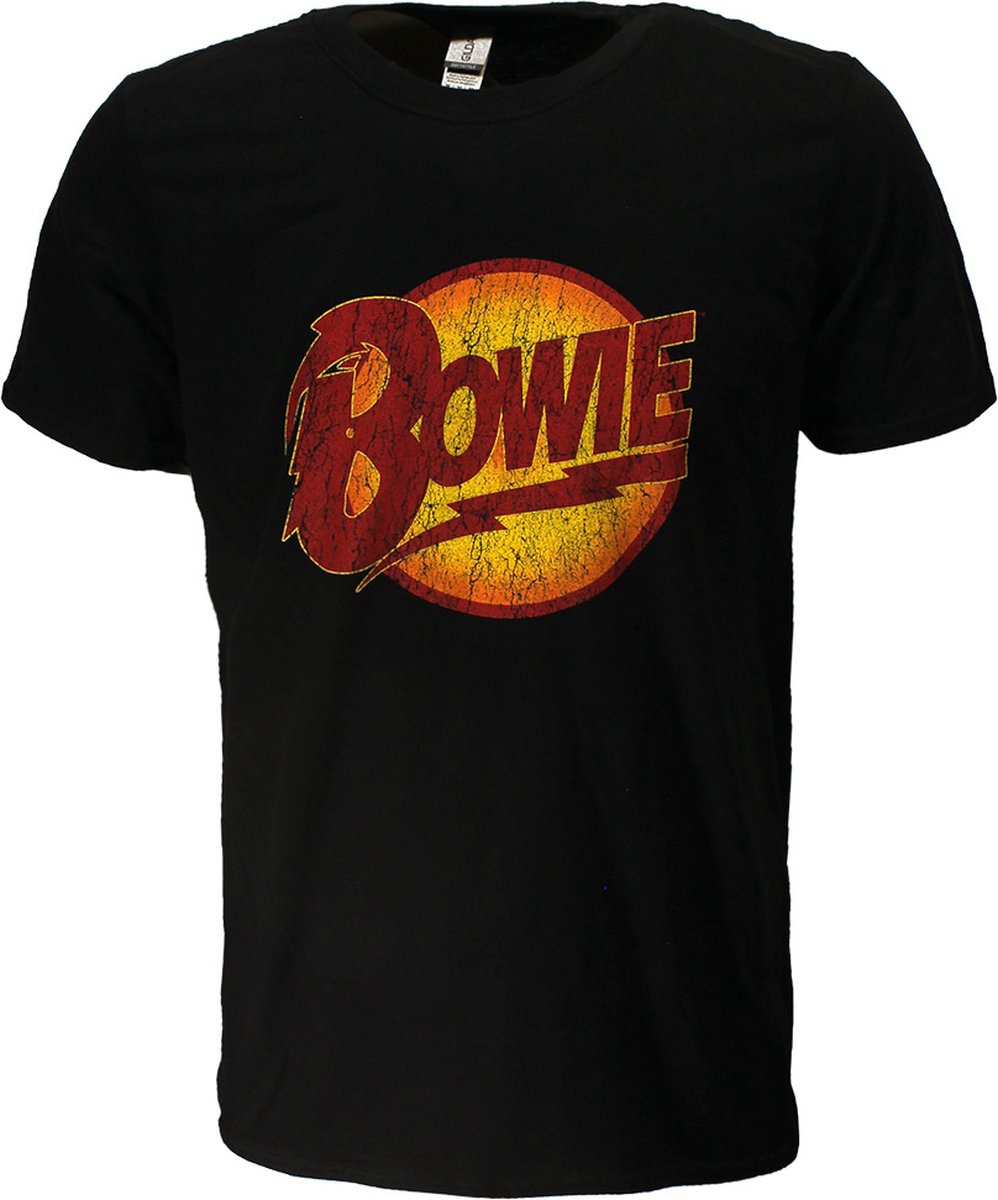 David Bowie Diamond Dogs Vintage T-Shirt - Officiële Merchandise - L