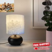 3D tafellamp met eigen foto - 3D printing - Gepersonaliseerd Cadeau Vrouwen & Mannen - Cadeau voor haar - Cadeau voor hem - Kerstcadeau - Vaderdag - Moederdag - verjardag - Valentijnsdag - valentijn cadeautje voor hem & haar - valentijnsdag