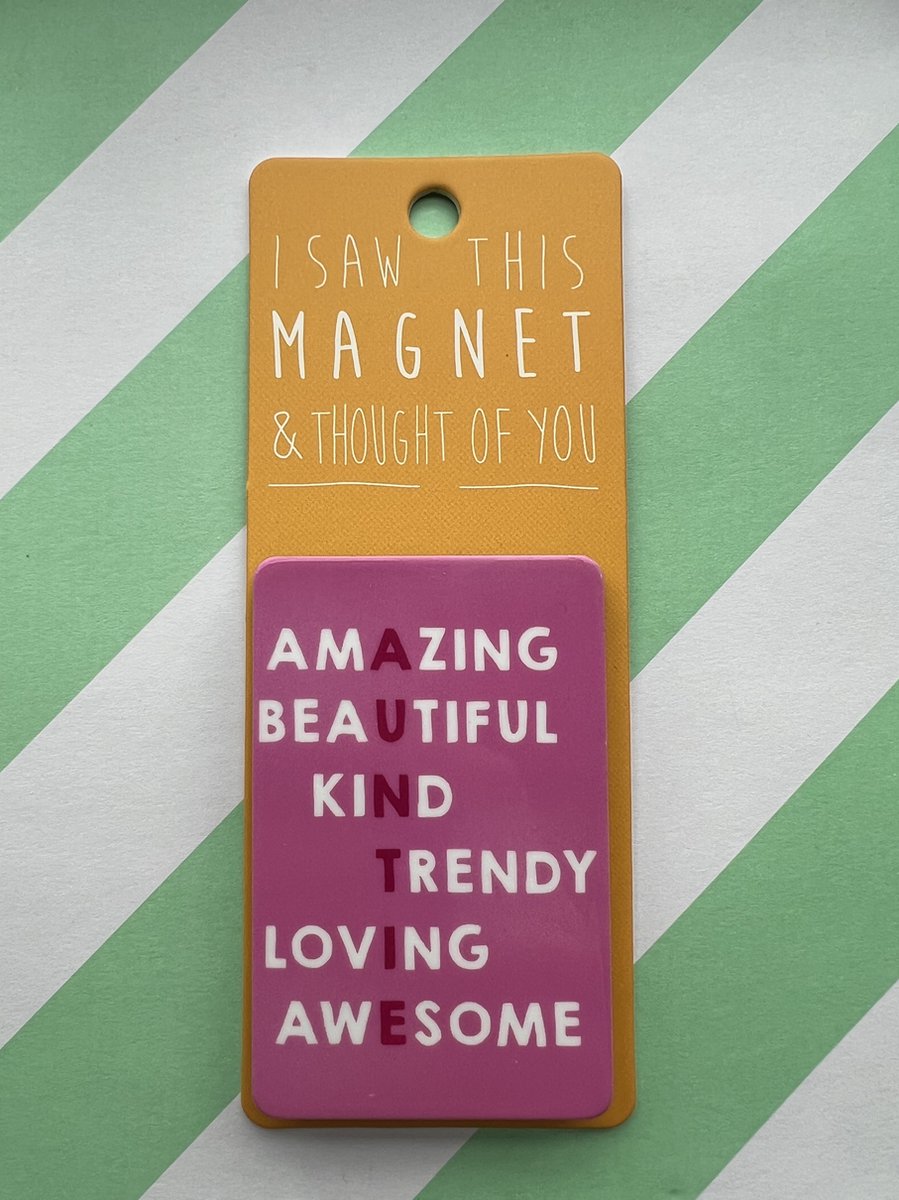 Koelkast magneet - Magnet - Auntie - MA12