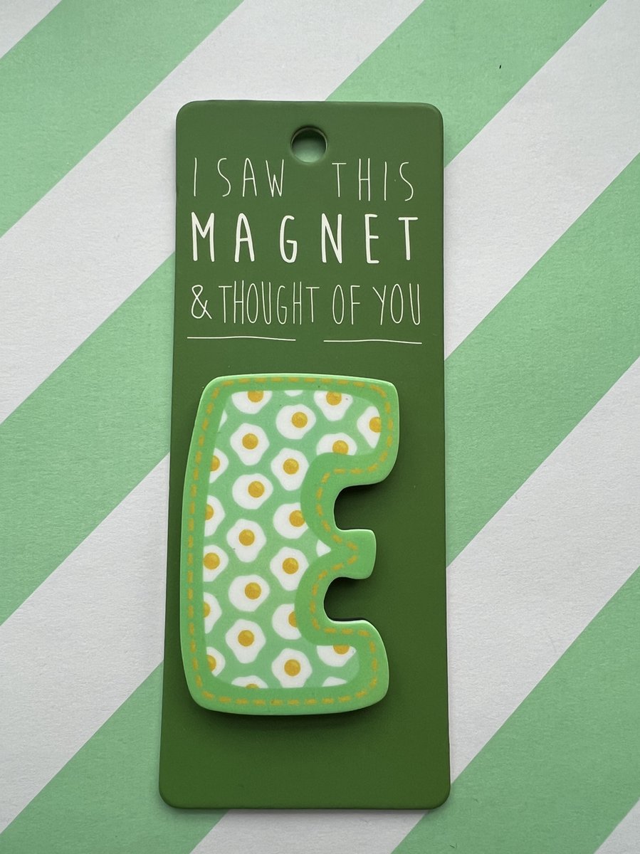Koelkast Magneet - Magnet - E - MA25