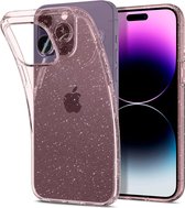 Spigen Liquid Crystal Apple iPhone 14 Pro Hoesje Glitter Roze