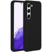 Samsung galaxy S23 hoesje - siliconen case - telefoonhoesje - zwart