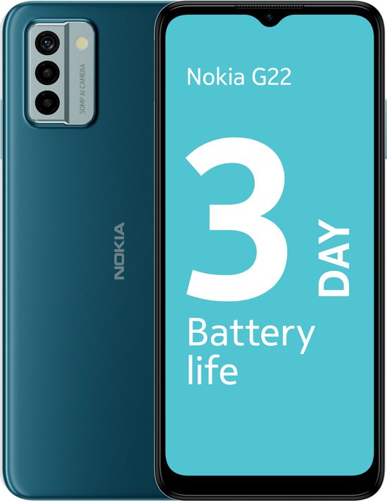 4. Nokia G22 128GB Blauw 4G
