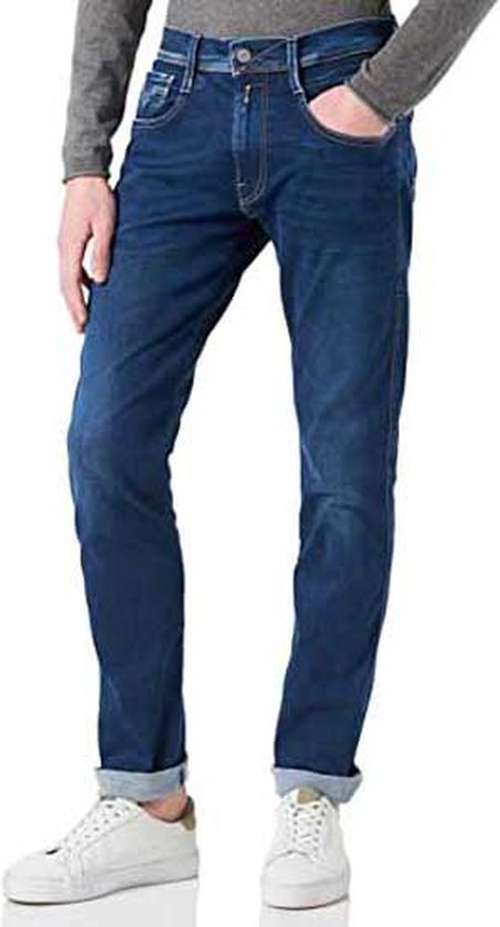 REPLAY M914Y.000.661XI32 Jeans - Heren - Medium Blue - W28 X L34