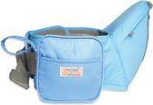 Porte-hanche pour Bébé avec espace de rangement Extra - Blauw - Support de hanche pour Bébé et tout-petit - Sac de transport contre les maux de dos - Carrier Hip pour enfant