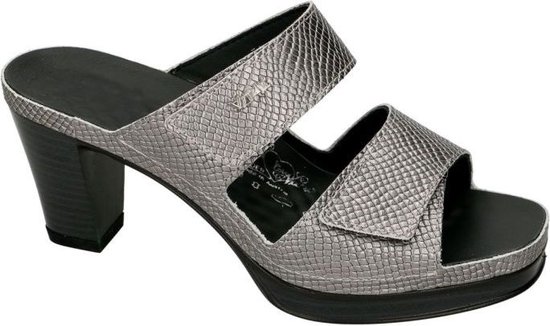 Vital -Dames - zilver - slippers & muiltjes - maat 35