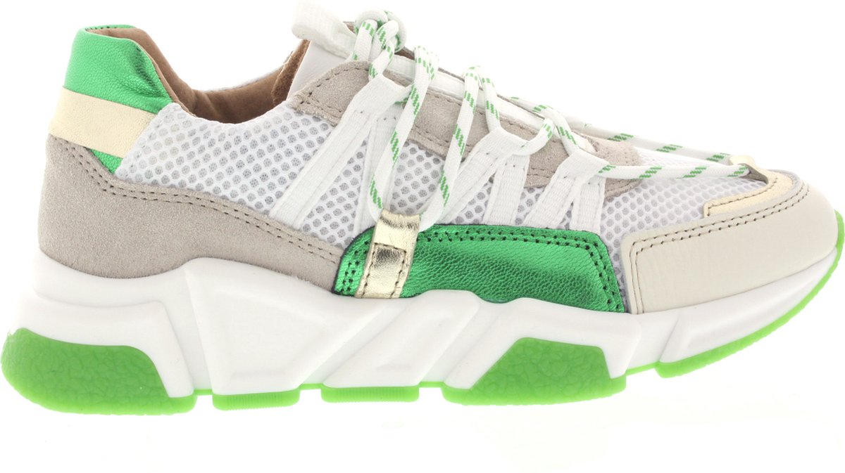 Dames Sneakers Dwrs Los Angeles White/green Wit - Maat 38
