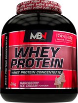 MBN Whey Protein Concentrate Raspberry ice cream 2Kg
