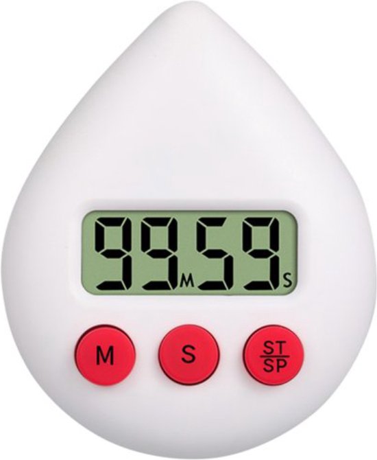 Douchetimer Douchewekker Douche Klok Douche Timer Wit bol