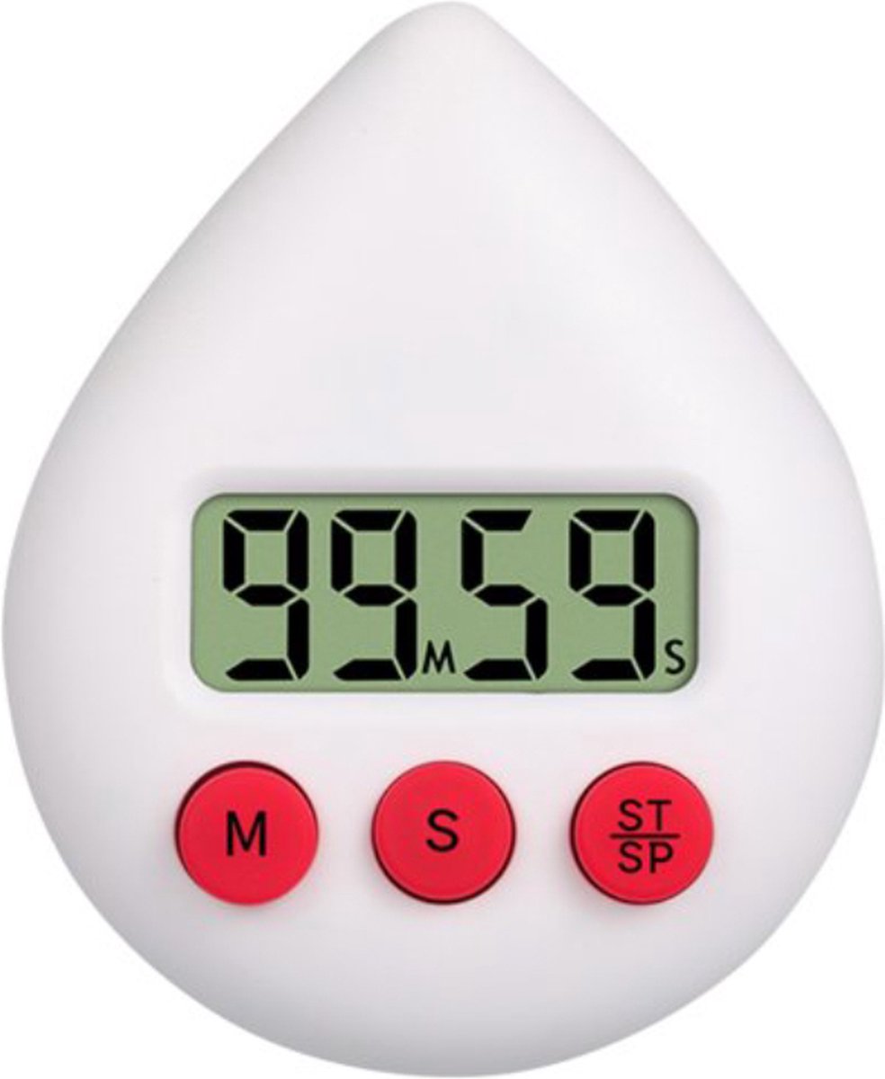 Douchetimer Douchewekker Douche Klok Douche Timer Wit