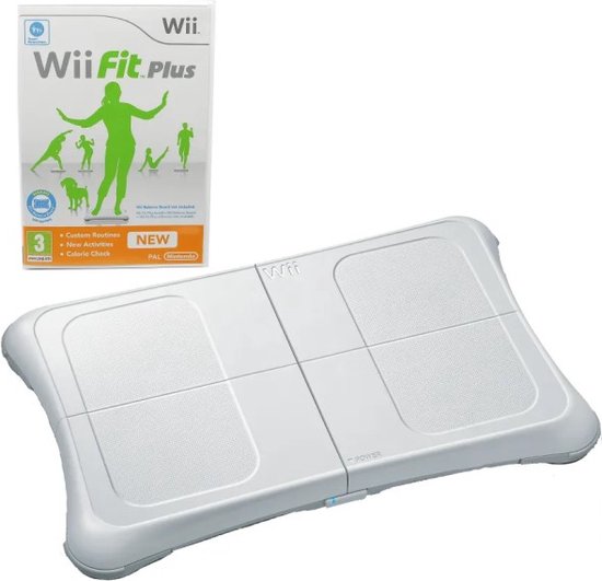 Nintendo Wii Fit Plus + Balance Board - Wit (Wii) - Nintendo