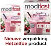 Substitut alimentaire pour milk-shake Modifast Intensive - Goût Cranberry