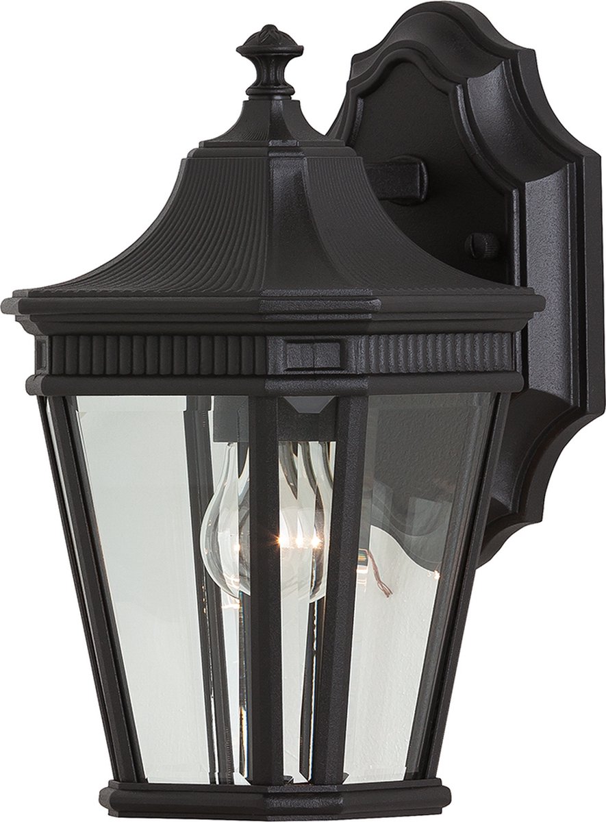 Steady Lighting - Wandlamp - Zwart - 19.7 x 16.5 x 0 cm- Geschikt voor woon en eetkamer