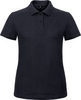 Dames Polo ID.001 Donkerblauw merk B&C maat XL