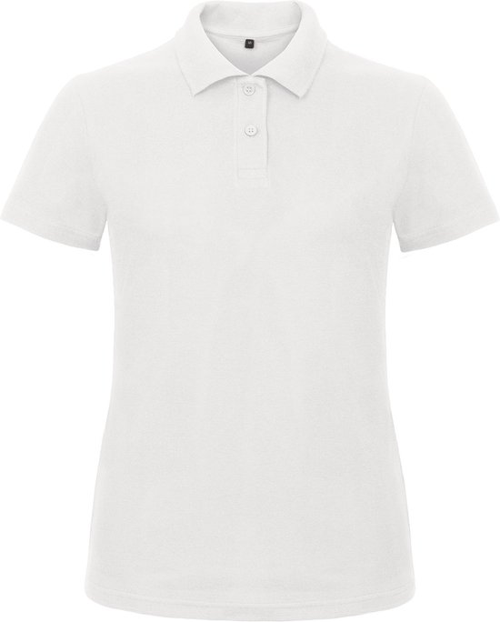 Polo Femme ID.001 Wit marque B&C taille XXL