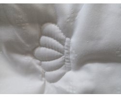 Luxe 100% Katoenen Dekbed Tweepersoons/Lente en herfst 220x240cm – Ademend, Anti-Allergie, Wasbaar, Zacht & Comfortabel - Moonlight Wit