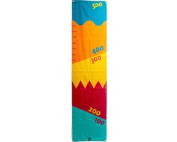 BS Toys Rol & Stop - Buitenspeelgoed - Opvouwbaar doek met kurken ballen - 2 m lang - incl 4 haringen - Vanaf 6 jaar - 2 tot 4 spelers