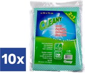 Cleany Curse cloth / Mop type Vileda - 10 sets de 3 pièces - 50 x70cm - 30 pièces